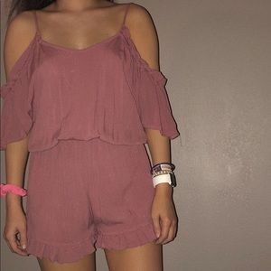 Off the shoulder romper